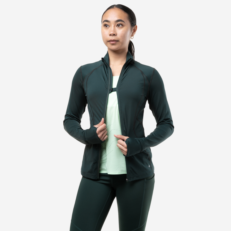 Ronhill Women's Tech Contour Jacket in Dark Laurel SS26