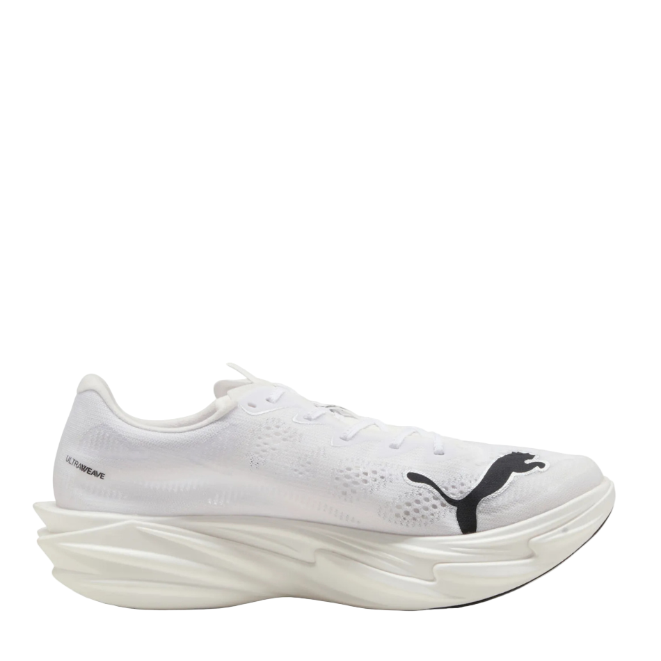 Puma Men's Deviate NITRO Elite 4 Running Shoes in PUMA White/PUMA