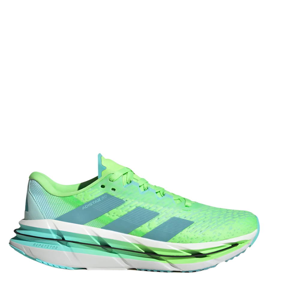 Adidas Men's Adistar BYD Running Shoes in Lime Burst/Mint Ton