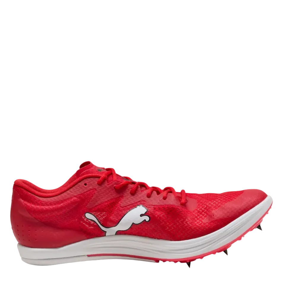 PUMA Unisex evoSPEED Long Distance Running Spikes in All Time Red