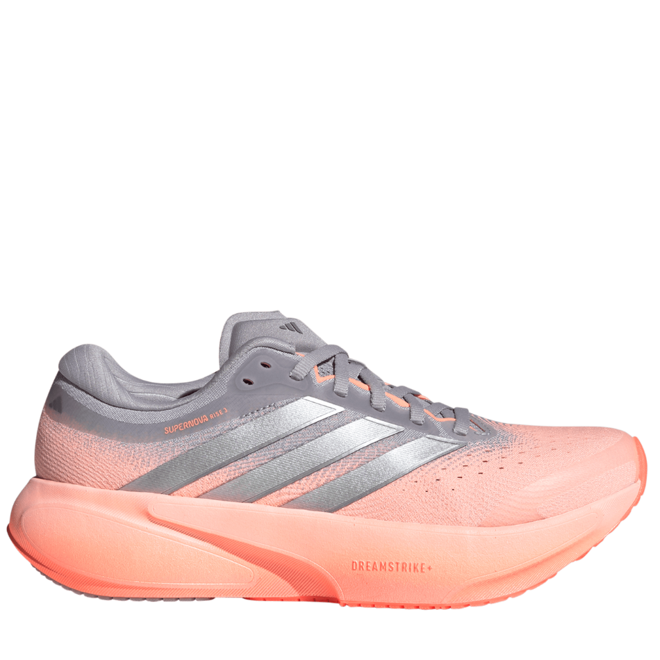 adidas Women's Supernova Rise 3 Running Shoes in Clear Orange/Silver M – Up  & Running