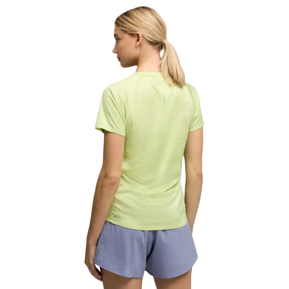 Puma Women's Run Velocity AOP tee in Apple Spritz SS26