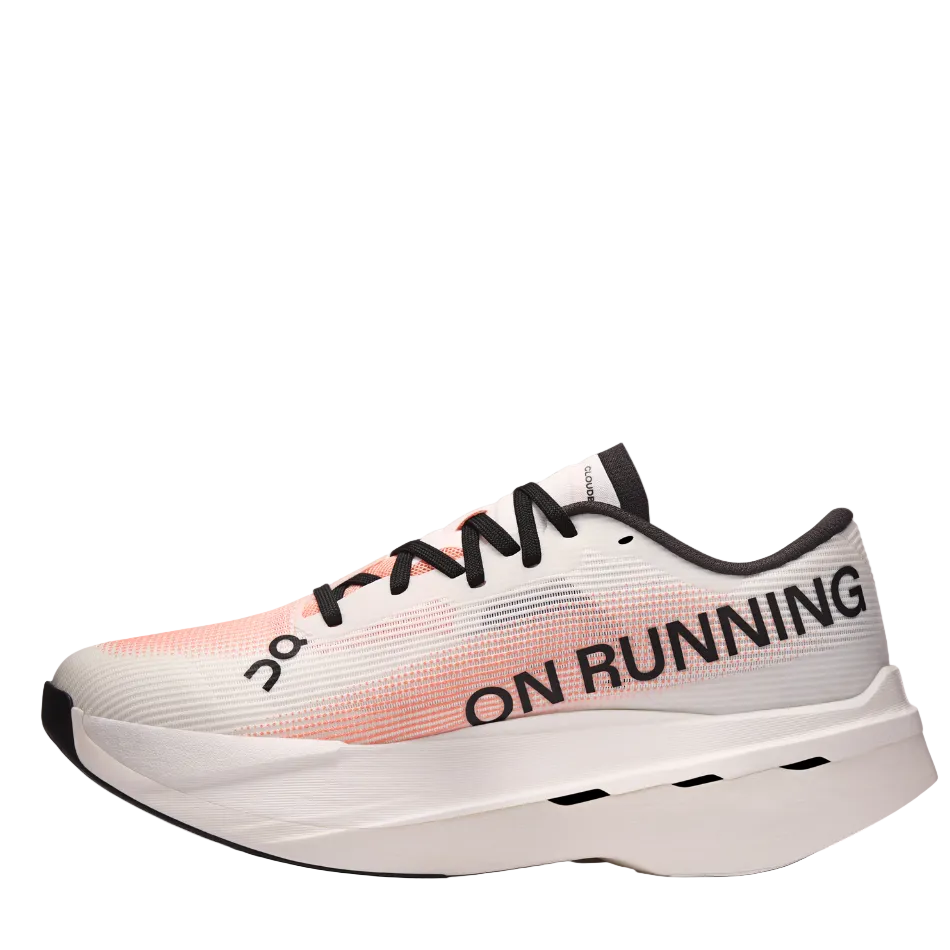 On Women's Cloudboom Volt Running Shoes in Ivory/Sunstone SS26