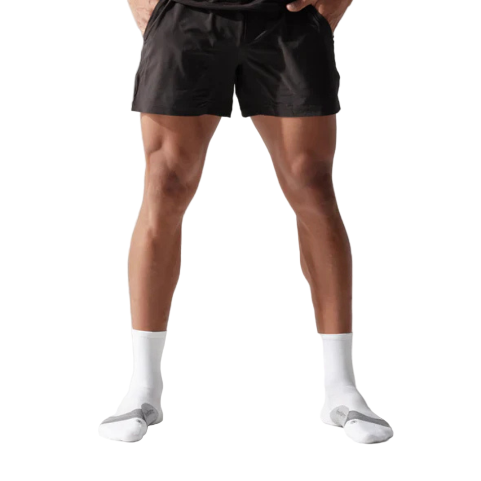 Feetures Elite Light Cushion Mini Crew in White AW25