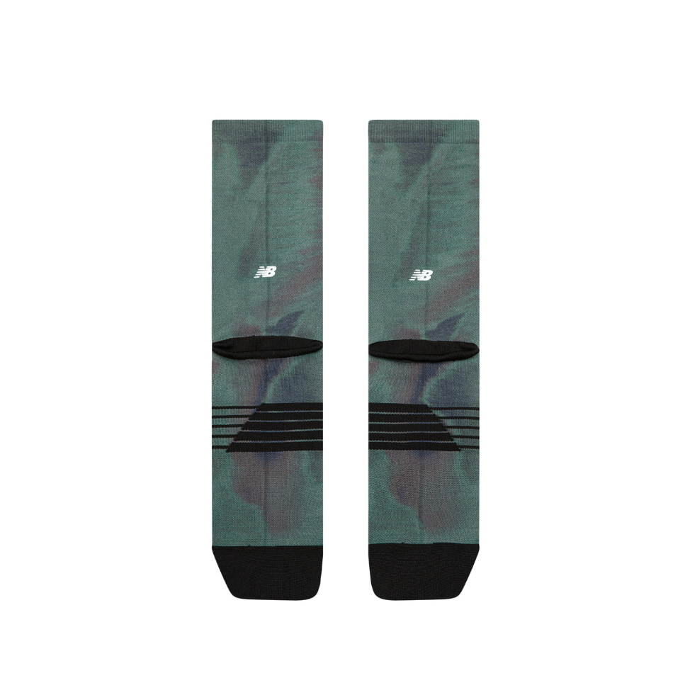 New Balance Unisex Pro Run Sock in Dark Alpine/Green Heather AW25
