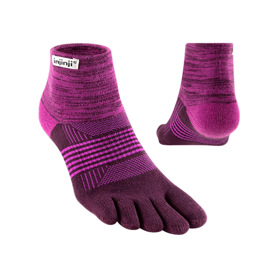 Injinji Women's Trail Midweight Mini-Crew Toesocks - Injinji Australia