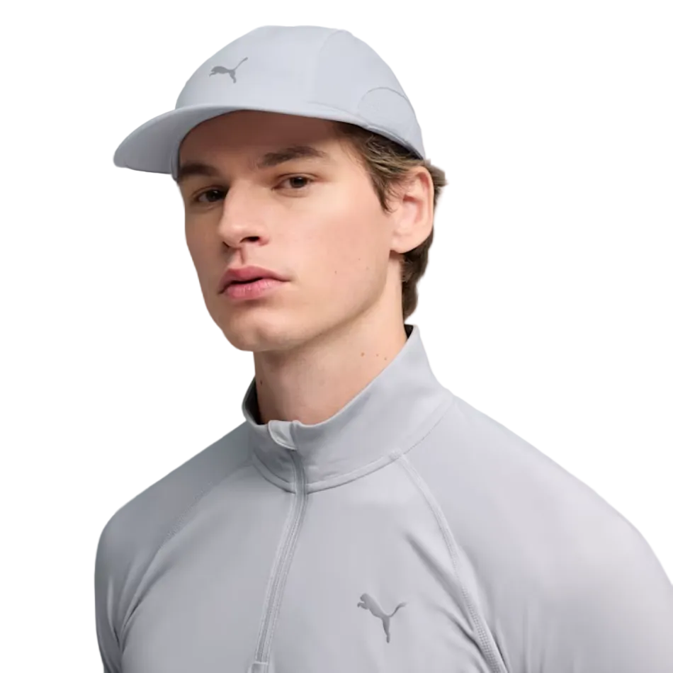 Puma Unisex Race Day Panel Cap in Silver SS26
