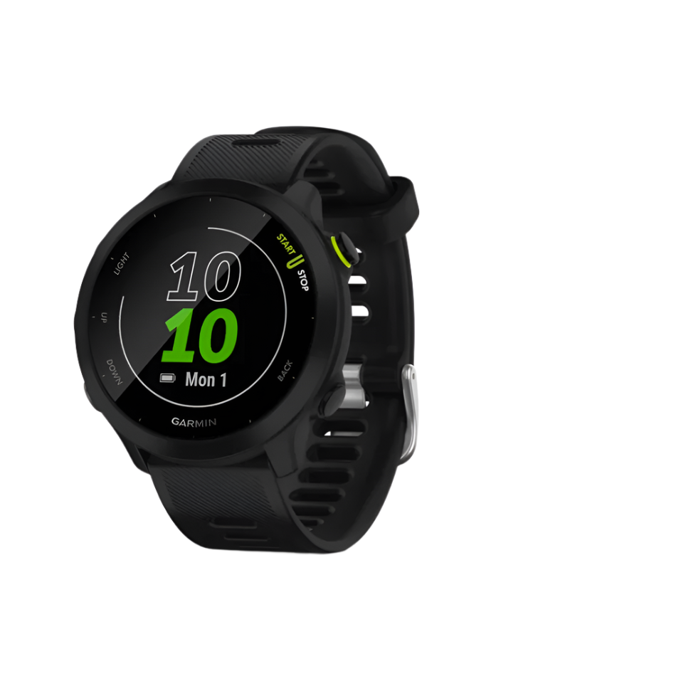 Garmin Forerunner 55 Running Watch in Black – Up Running