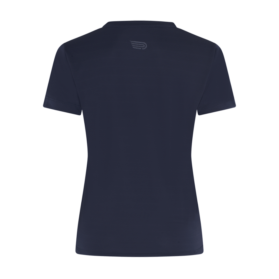 Pressio Women's Sustain Short Sleeved Top in Navy AW25
