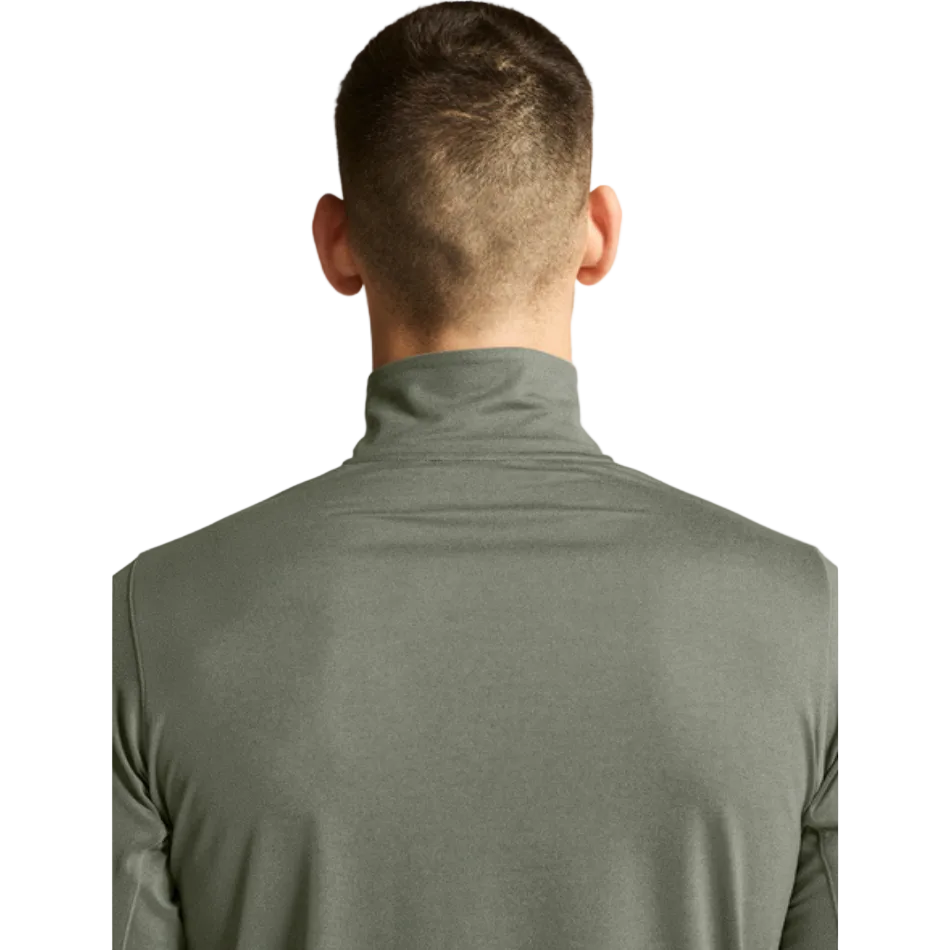 Craft Men's Flow HZ Long Sleeved in Leaf/Melange SS26