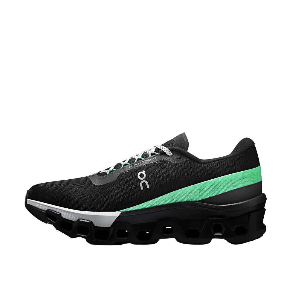 On Men's Cloudmonster 2 Running Shoes in Black/Glacier AW25
