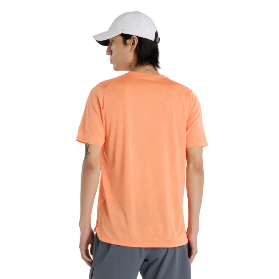 New Balance Men's Athletics T-Shirt in Tangerine Heat SS26