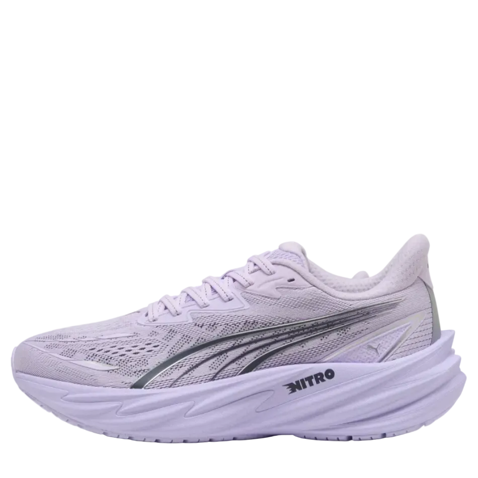 PUMA Women's Velocity NITRO 5 Running Shoes in Light Lavender/Inky Depths AW26