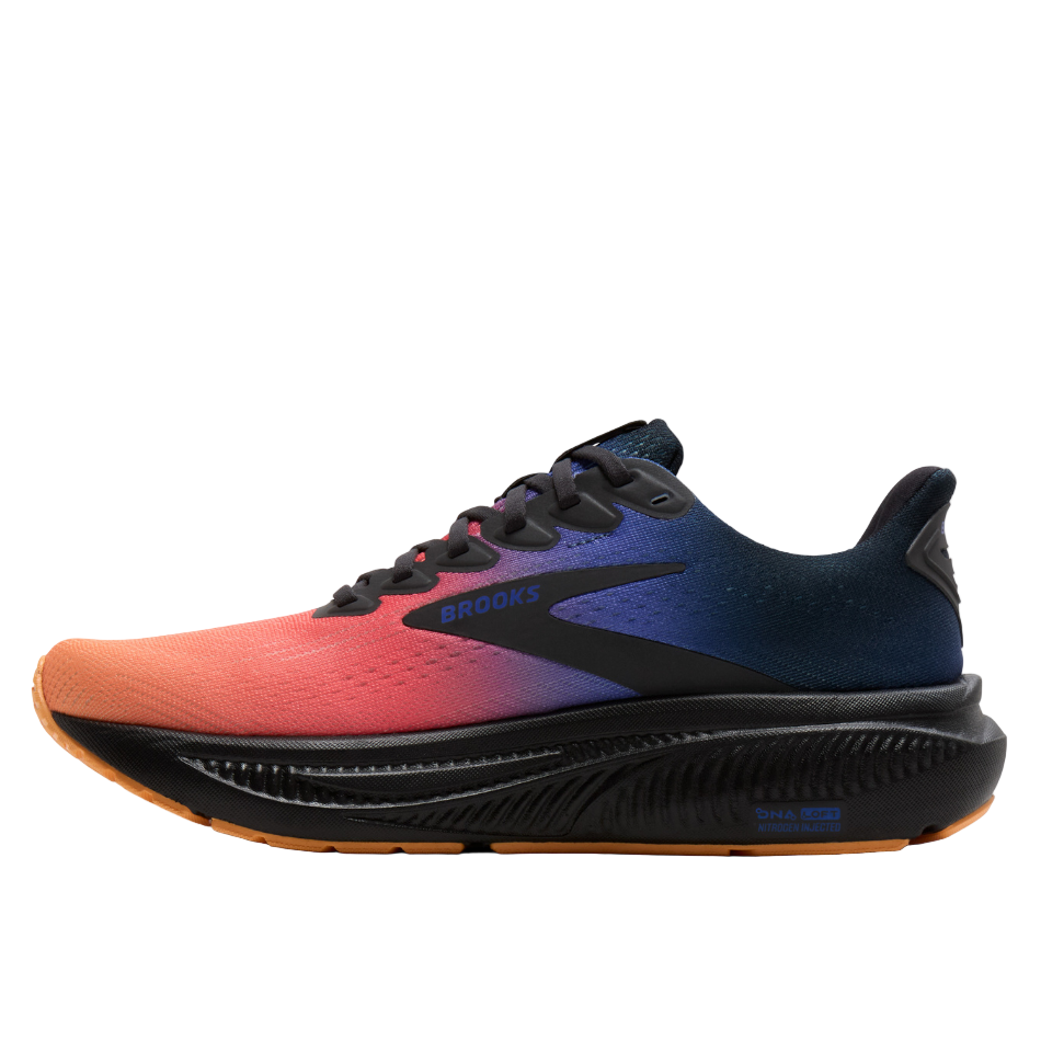 Brooks Women's Ghost 17 Running Shoes in Night/Blue/Papaya SS26
