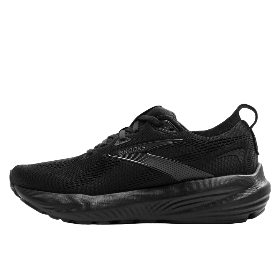 Brooks Men's Glycerin 22 Wide Fitting 2E Running Shoes in Black/Black/Ebony AW25