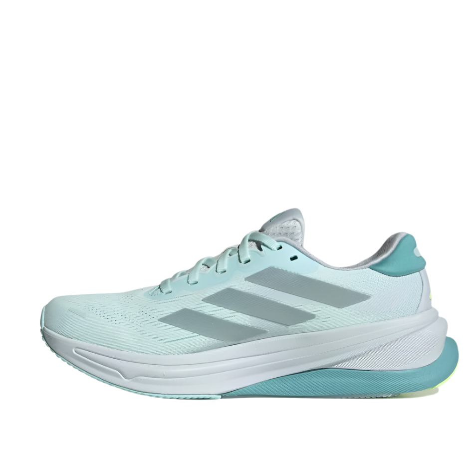 Adidas Women's Supernova Solution 2 Running Shoes in Halo Mint/Magic Grey Met/Mint Ton AW25