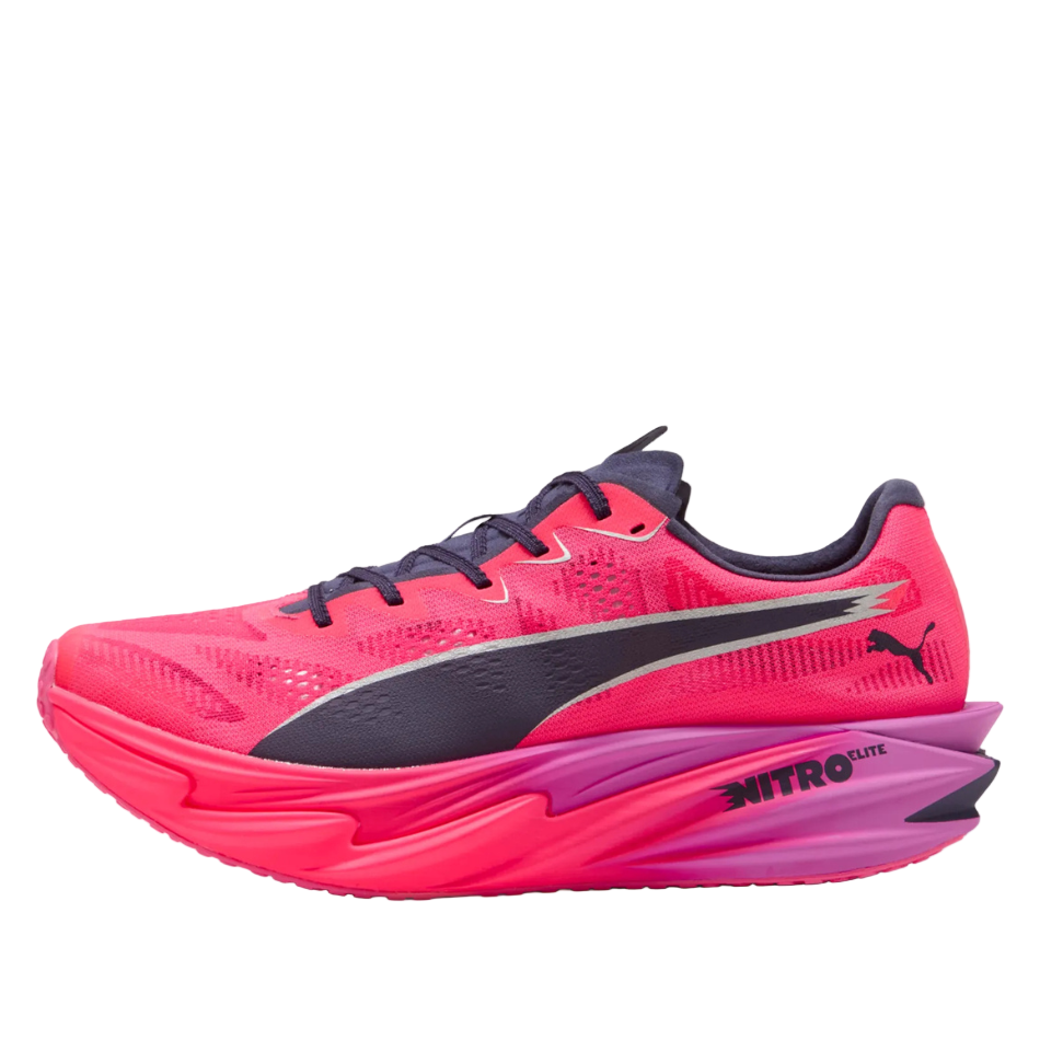 Puma Men's Deviate NITRO Elite 4 HYROX in Pure Pink-Electric/Orchid Dark Plum SS26 - Dispatches from the 23rd of Feb