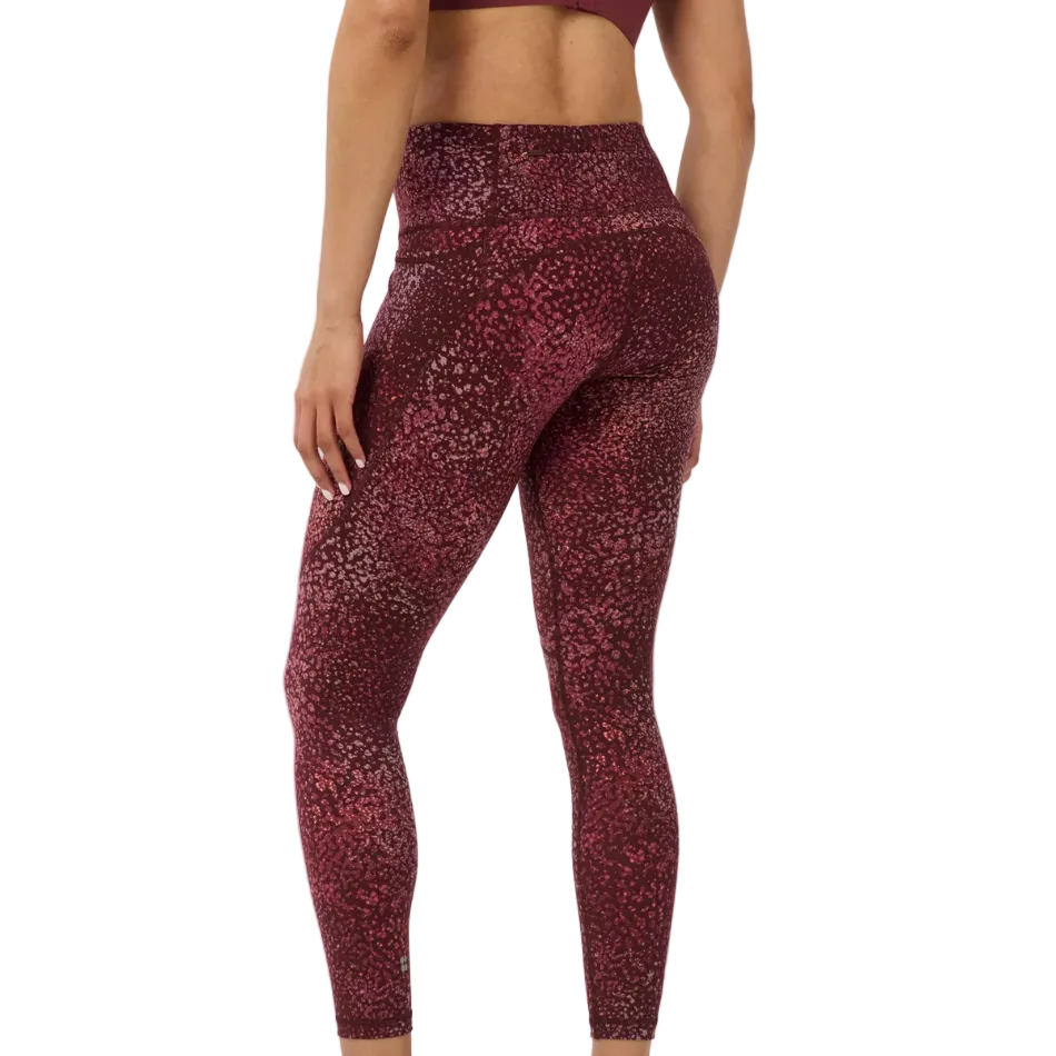 Sweaty Betty Power 7/8 Workout Leggings in Red Dot Terrain Print AW26