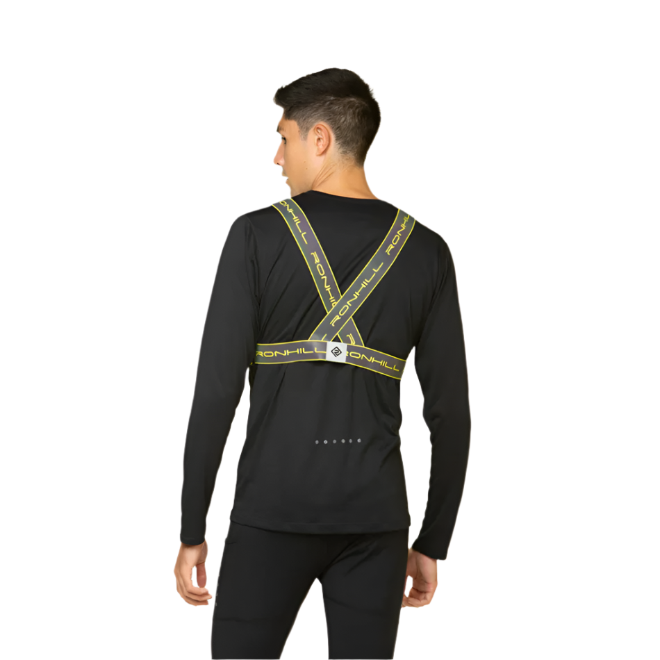 Ronhill Unisex Reflect Belt in Fluo Yellow/Reflect AW25