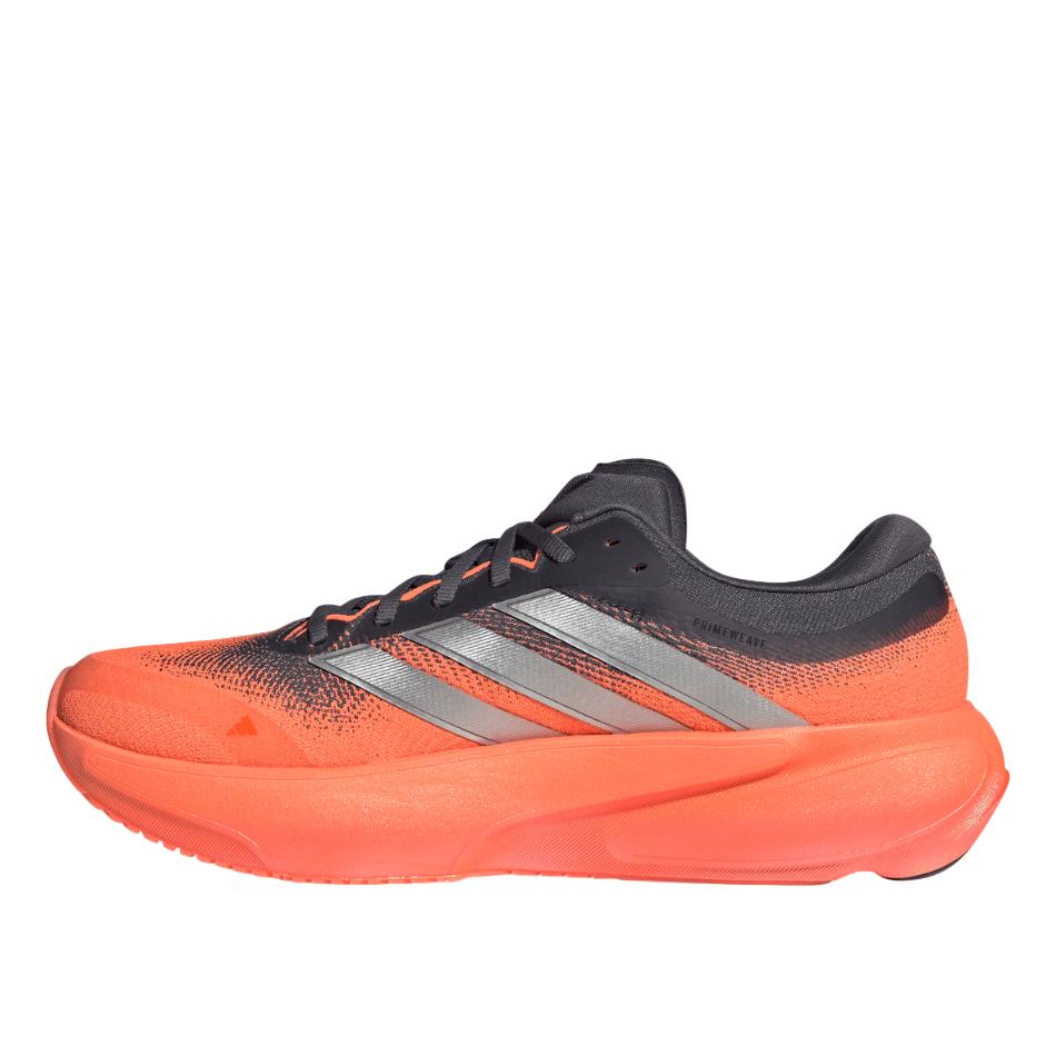 adidas Men's Supernova Rise 3 in Aurora Onix/silver met./Lucid Orange SS26