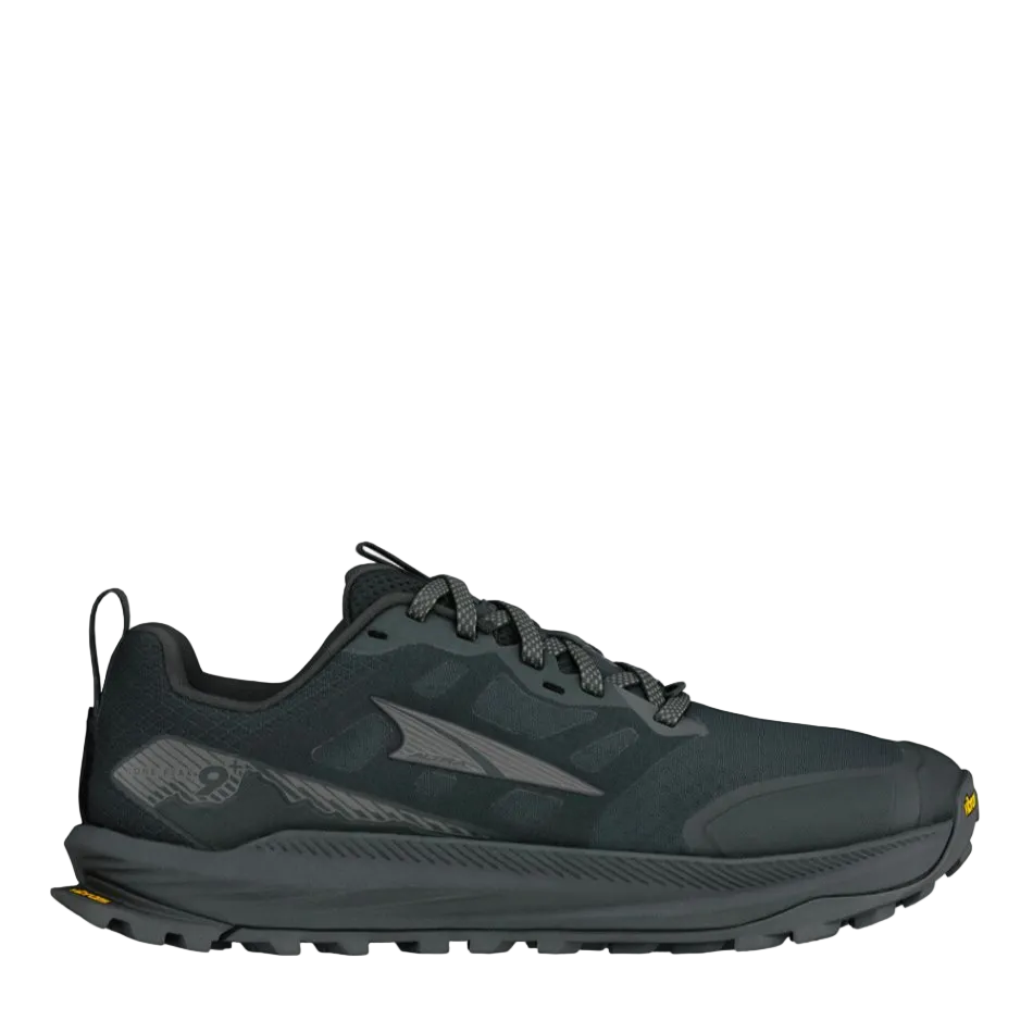 Altra Women's Lone Peak 9+ Trail Running Shoes in Black, side view
