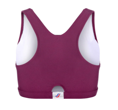 Sportjock Super Padded Sports Bra in Plum