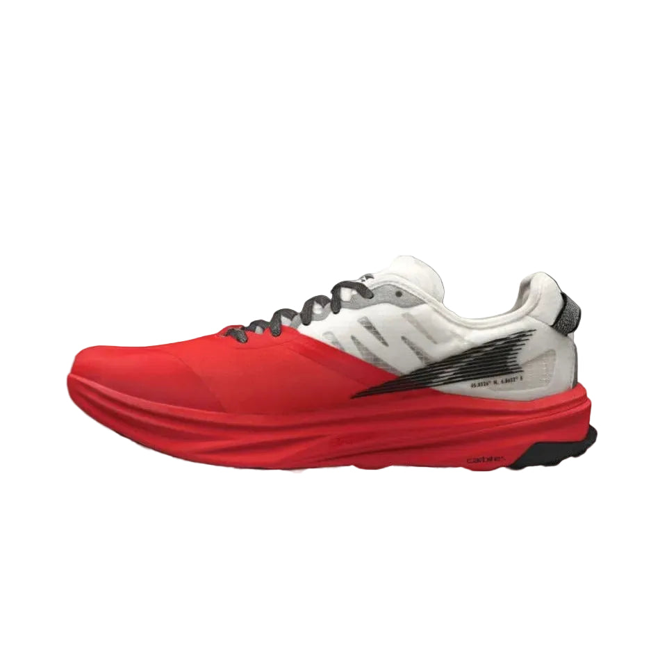 Altra Footwear Altra MONT BLANC CARBON Men's Trail Shoes SS24 White/Coral, side view