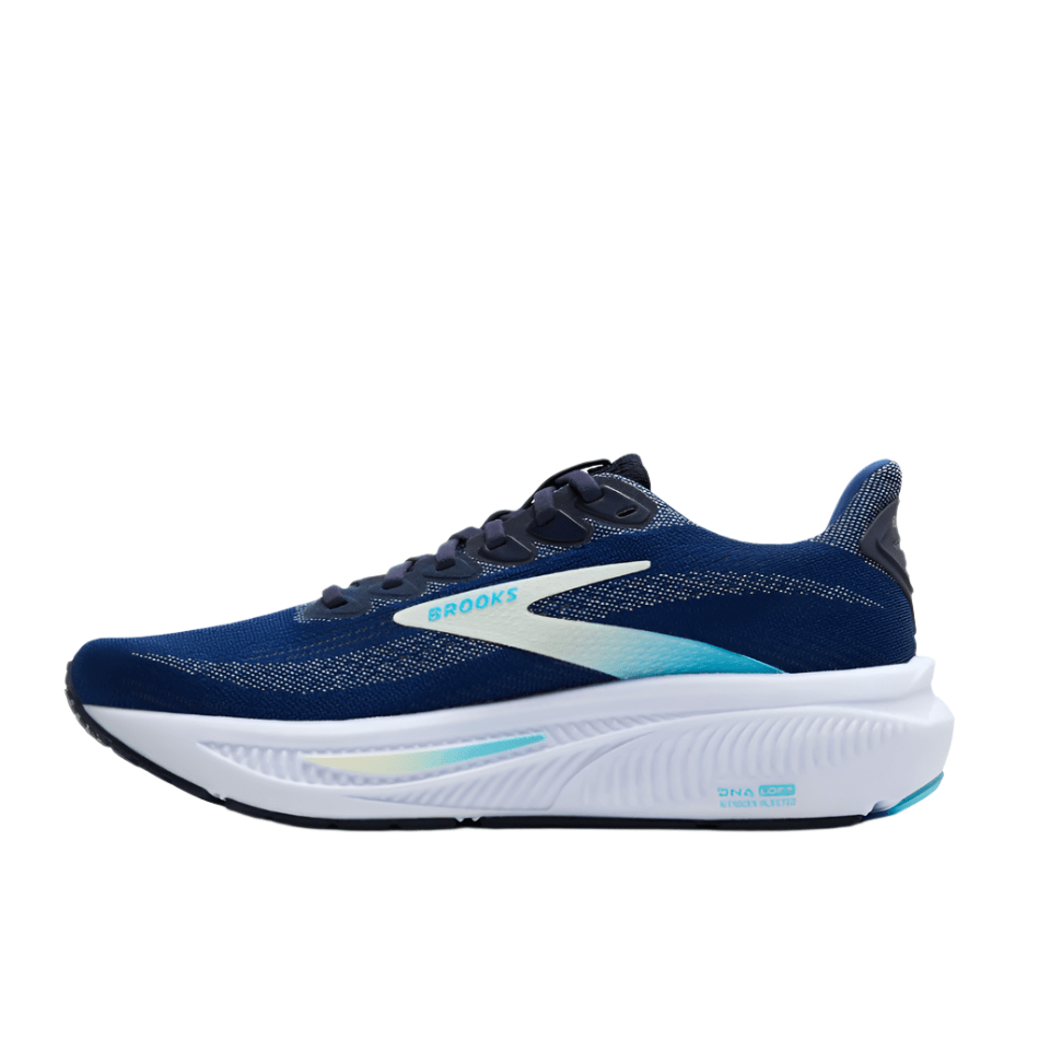 Brooks Shoes Brooks Women's Ghost 17 Running Shoes in Navy/Green/Turquoise AW25 - Up and Running