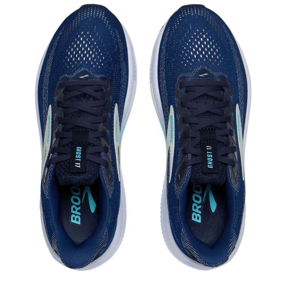 Brooks Shoes Brooks Women's Ghost 17 Running Shoes in Navy/Green/Turquoise AW25 - Up and Running