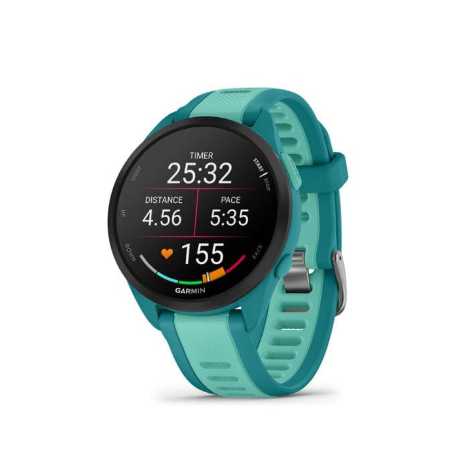 Garmin Electronics Garmin Forerunner 165 Music Turquoise and Aqua - Up and Running