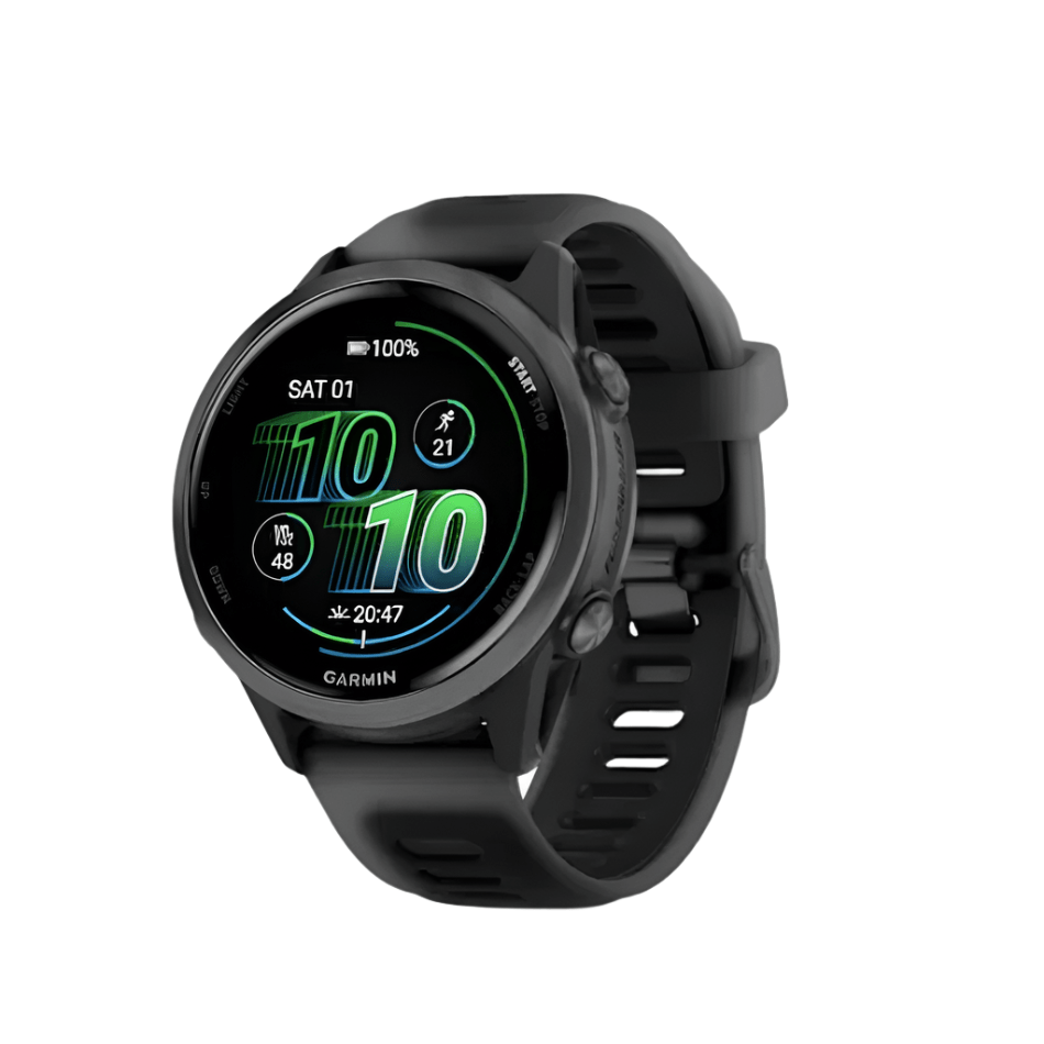 Garmin Unisex Forerunner 570 42mm GPS Running Watch in Black – Up