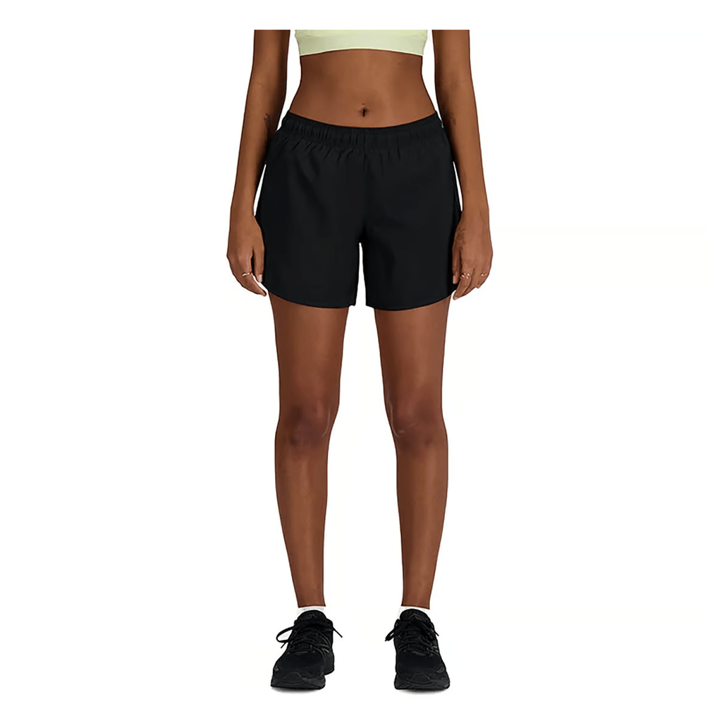 New Balance Clothing New Balance Women's New Sport Essentials 5" Short - Black SS24 - Up and Running