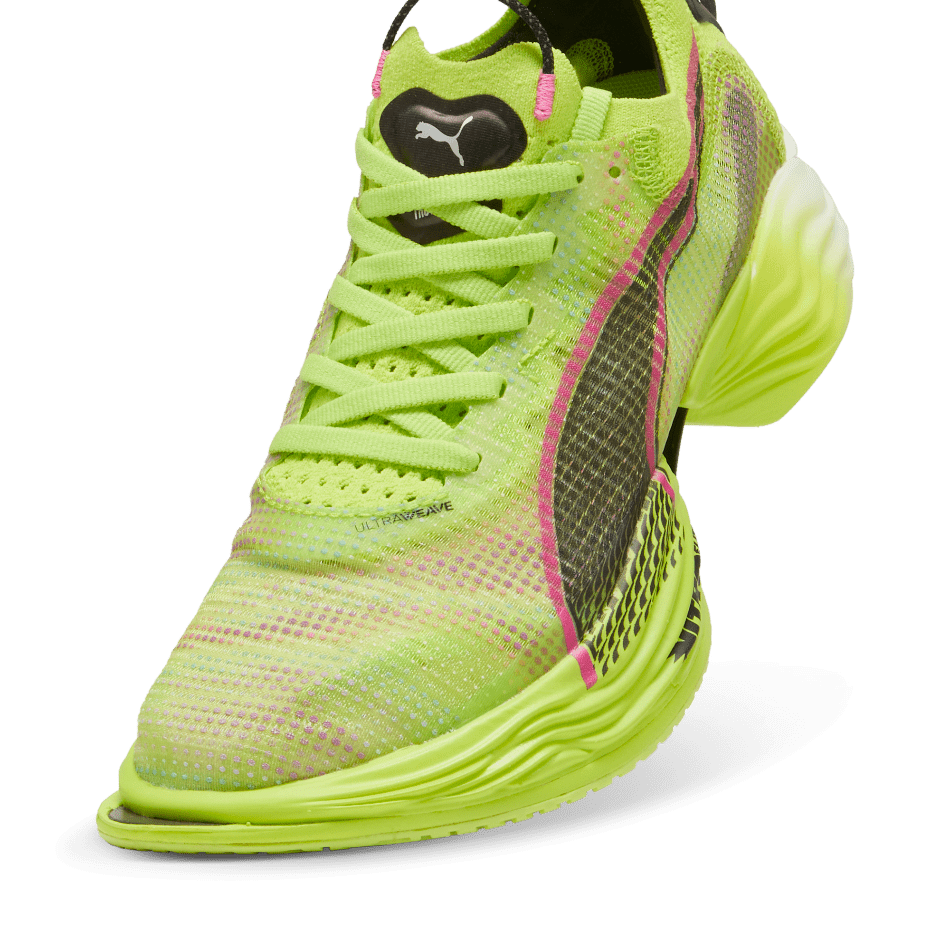 Puma Footwear Puma FAST-R Nitro Elite 2 Psychedelic Rush Women's Running Shoes SS24 Lime Pow-Puma Black-Poison Pink - Up and Running