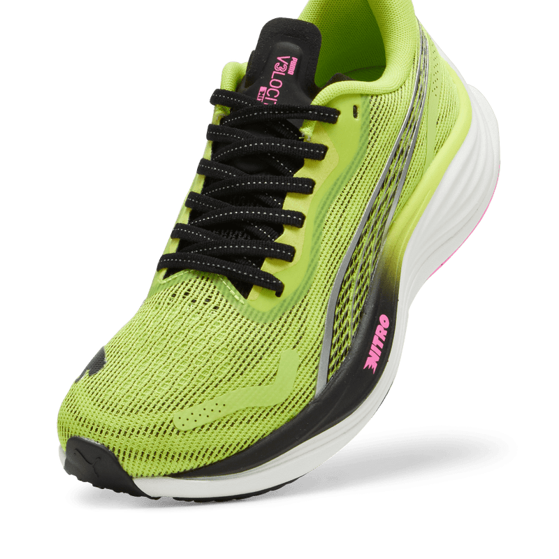 Puma Footwear Puma Velocity Nitro 3 Women's  Running Shoes SS24 Lime Pow-PUMA Black-Poison Pink - Up and Running