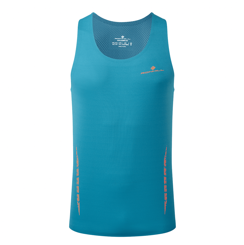 Ronhill Clothing Ronhill Men's Tech Race Vest Petrol Legion Blue - Up and Running