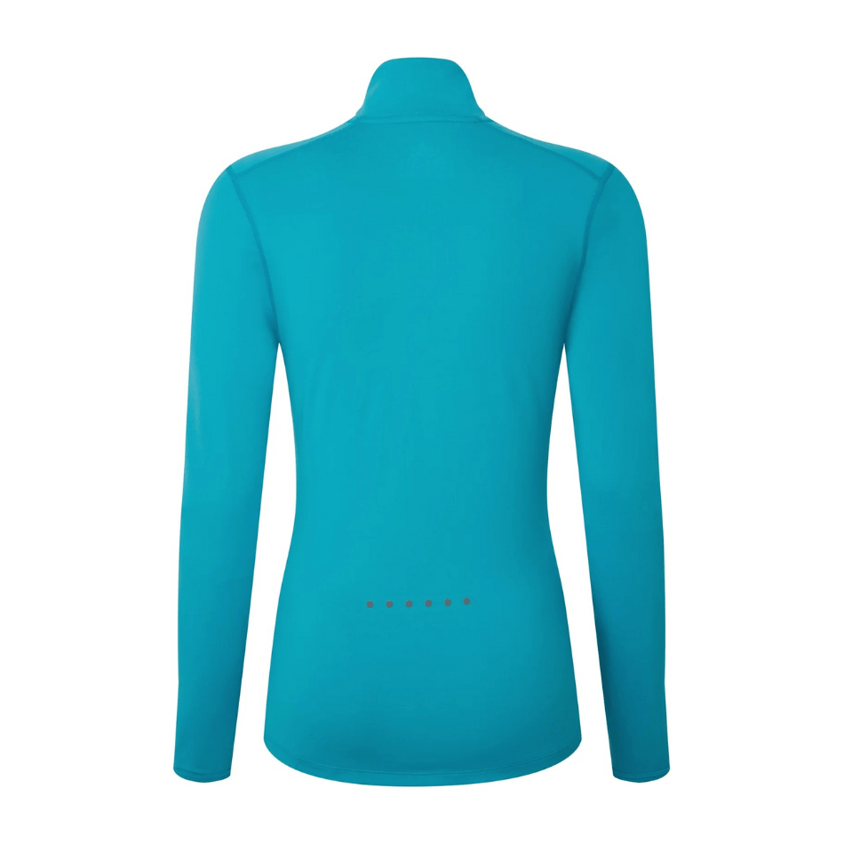 Ronhill Clothing Ronhill Women's Core Thermal 1/2 Zip in Azure/Bright White SS25 - Up and Running