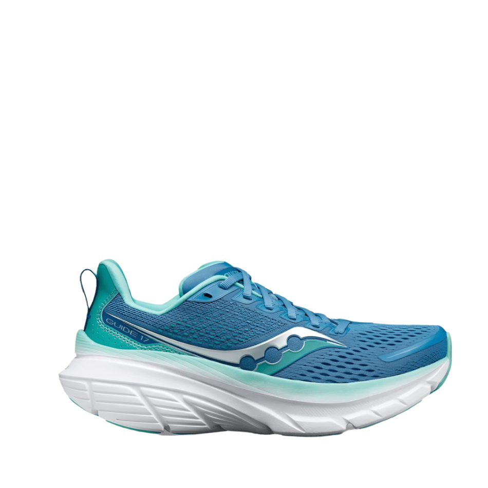 Saucony Shoes Saucony Guide 17 Women's Running Shoes SS24 Breeze/Mint - Up and Running