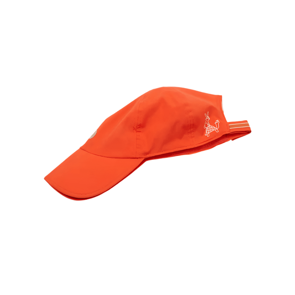 Sealskinz Accessories Sealskinz Wymondham Waterproof Quick Dry Foldable Running Cap in Orange - Up and Running