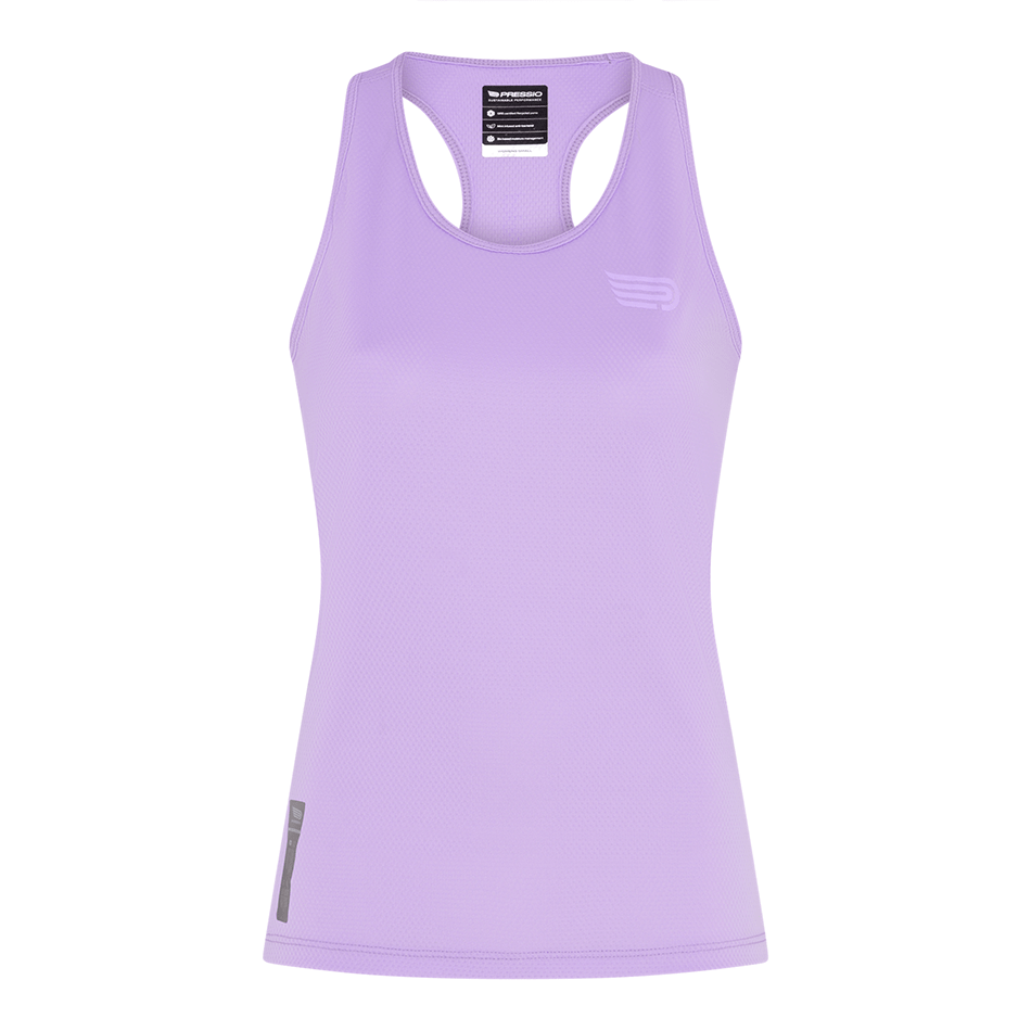 Pressio Clothing Pressio Womens Perform Singlet - Up and Running
