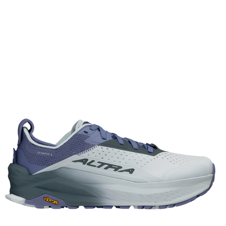 Altra Women's Olympus 6 Running Shoes in Gray/Blue AW25
