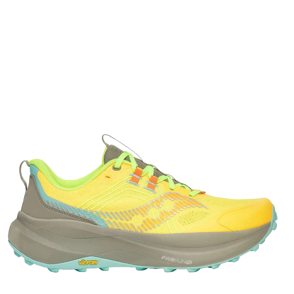 Saucony Men's Xodus Ultra 4 Trail Running Shoes in Vizigold/Laurel - Online Exclusive