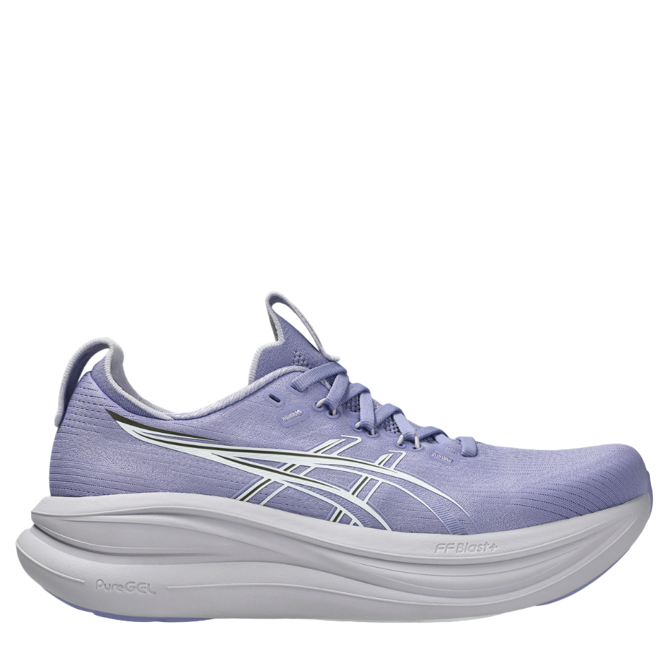 ASICS Women's GEL-NIMBUS 28 Running Shoes in Bluebell/White SS26