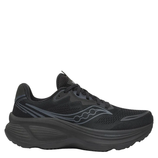 Saucony Men's Hurricane 26 Running Shoes in Triple Black AW26