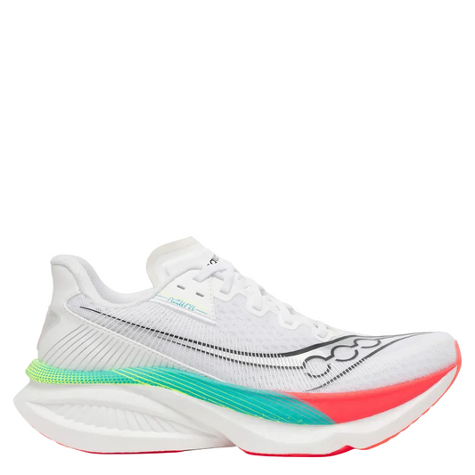 Saucony Men's Endorphin Azura Running Shoes in White/Multi AW26