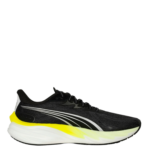 PUMA Men's Velocity NITRO 4 Running Shoes in PUMA Black/Apple Spritz SS26