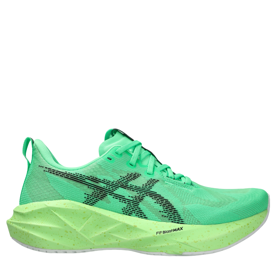 ASICS Men's NOVABLAST 5 EKIDEN PACK Running Shoes in Vital Green/Black SS26