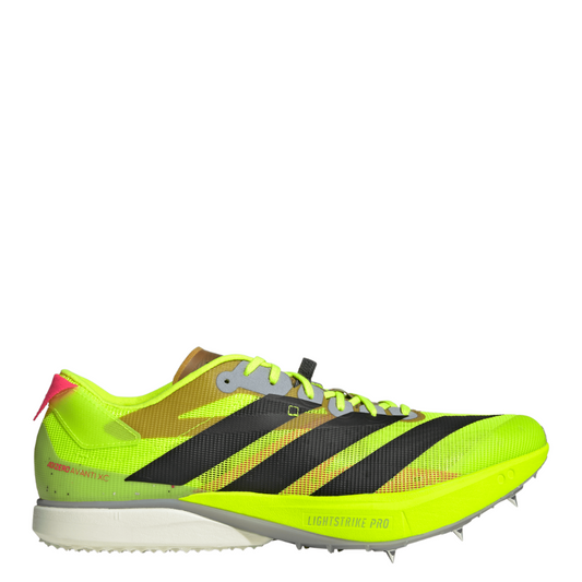 adidas Adizero Avanti XC Running Spikes in Lucid Lemon/Black AW25