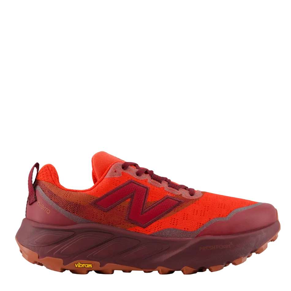 New Balance Men's Hierro v9 Trail Running Shoes in Neo Flame AW26