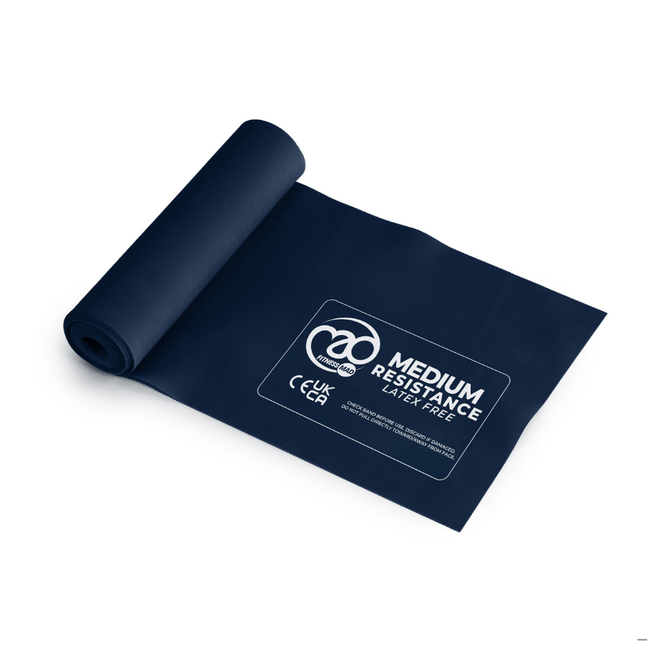 Fitness Mad Latex Free Resistance Band Medium