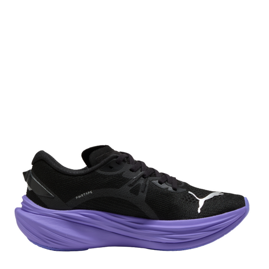 PUMA Women's Deviate NITRO 3 Running Shoes in PUMA Black/Dark Amethyst AW25